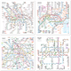 Illustration for article titled What If Every Single Subway Map Was Designed By the Same Person?